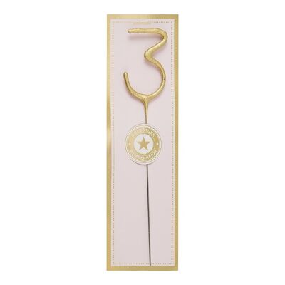 3 - Gold / Pink - Gold piece - Wondercandle® classic