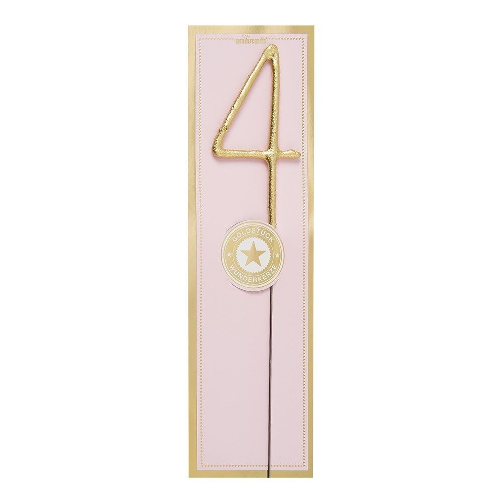 4 - Oro / Rosa - Pezzo d'oro - Wondercandle® classico
