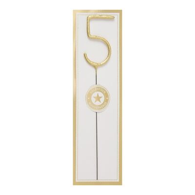 5 - Gold / White - Gold piece - Wondercandle® classic