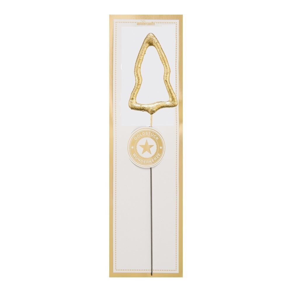 Albero - Oro / Bianco - Pezzo d'oro - Wondercandle® classico