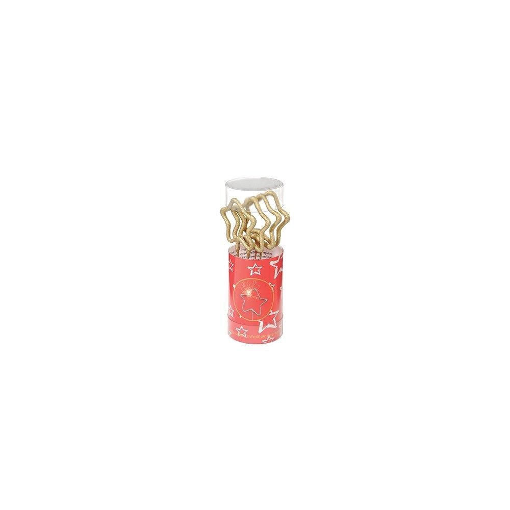 Set of 4 - Star - Gold - Wondercandle® mini