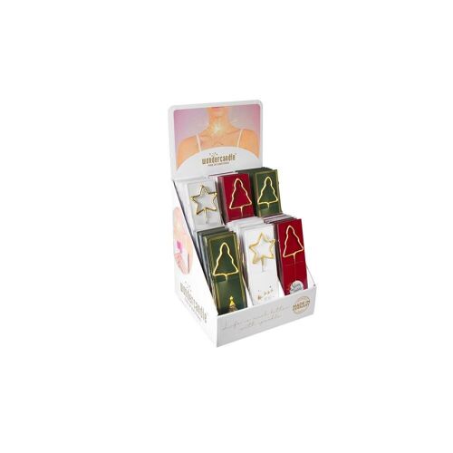 Xmas Santa Claus assortment - Wondercandle® classic