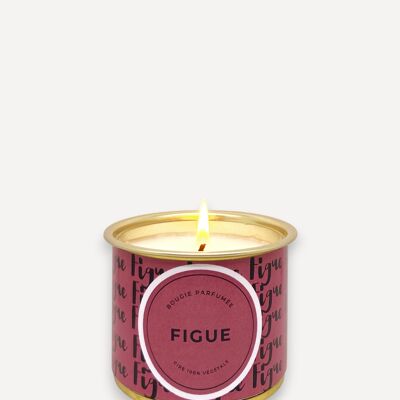 Scented vegetable candle - Fig