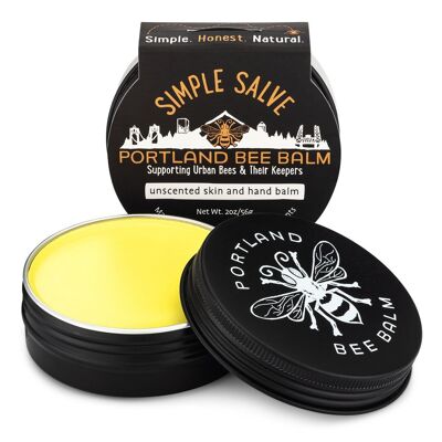 Balsamo per la pelle e le mani senza profumo Simple Salve