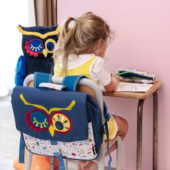 Cartable 32 cm Astros le Hibou 8