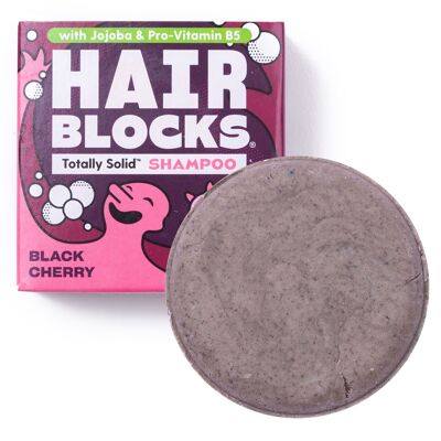 Barra de champú sólido Hair Blocks - Cereza negra