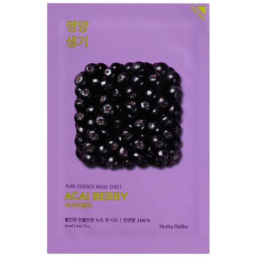 HOLIKA HOLIKA Pure Essence Mask Sheet - Acaiberry 20ml
