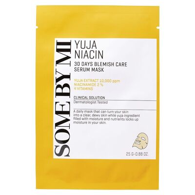 SOMEBYMI Yuja Niacin Blemish Serum Mask 25g