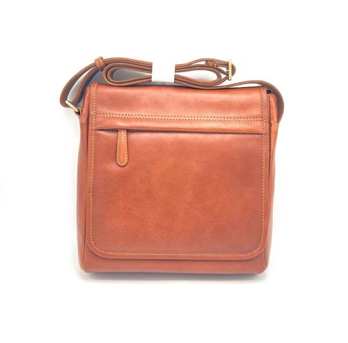Genuine Leather shoulder bag, for men, art. VE4805