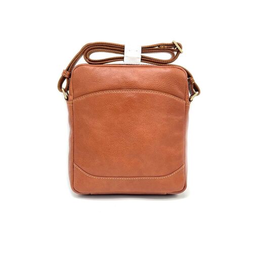 Genuine Leather shoulder bag, for men, art. VE4807
