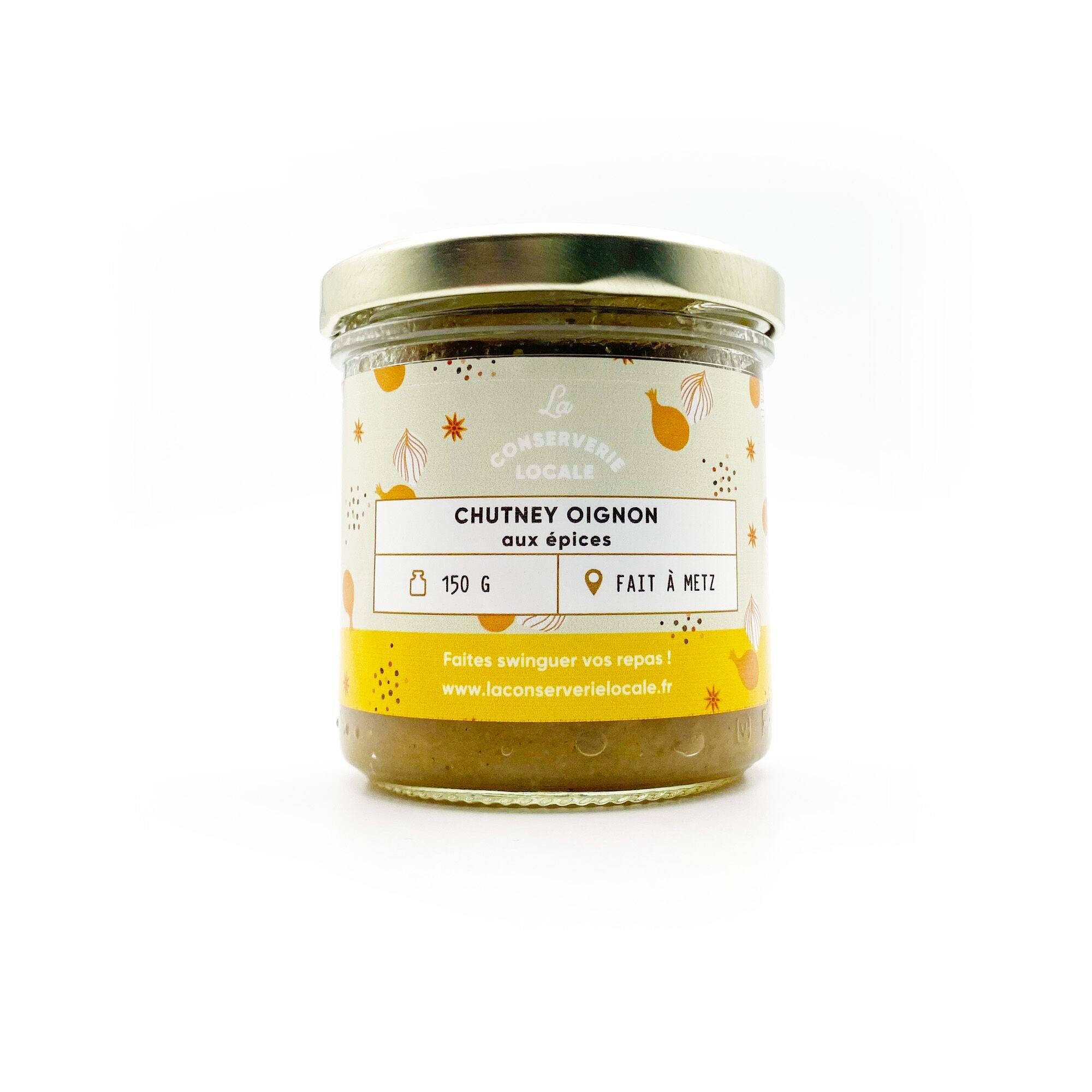 Chutney Di Cipolle Speziato Biologico 150g