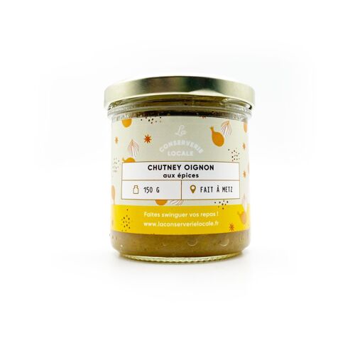 Chutney Oignon aux Épices BIO 150g