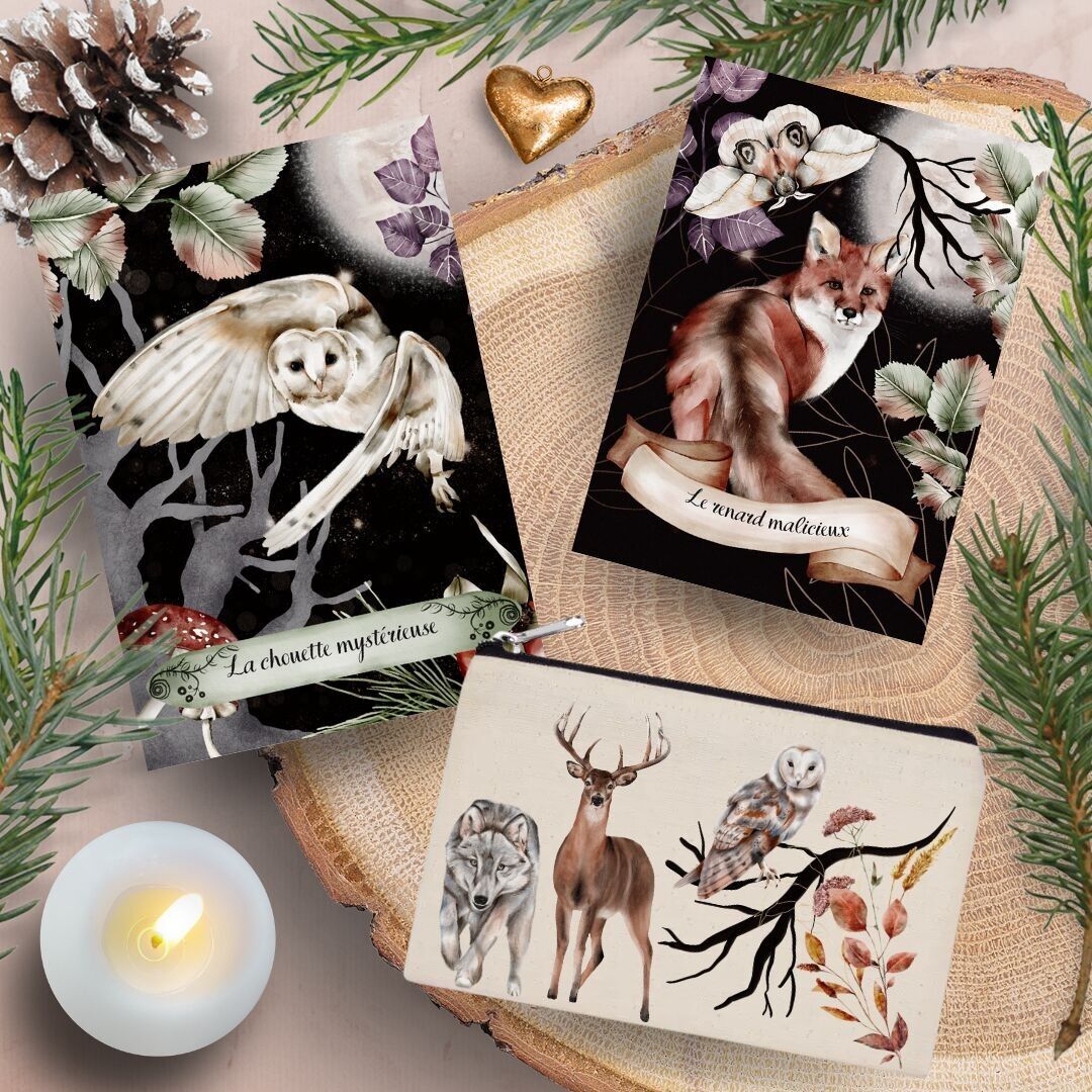 20 Lunar Animals Oracle cards