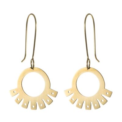 Inca Fan Earrings