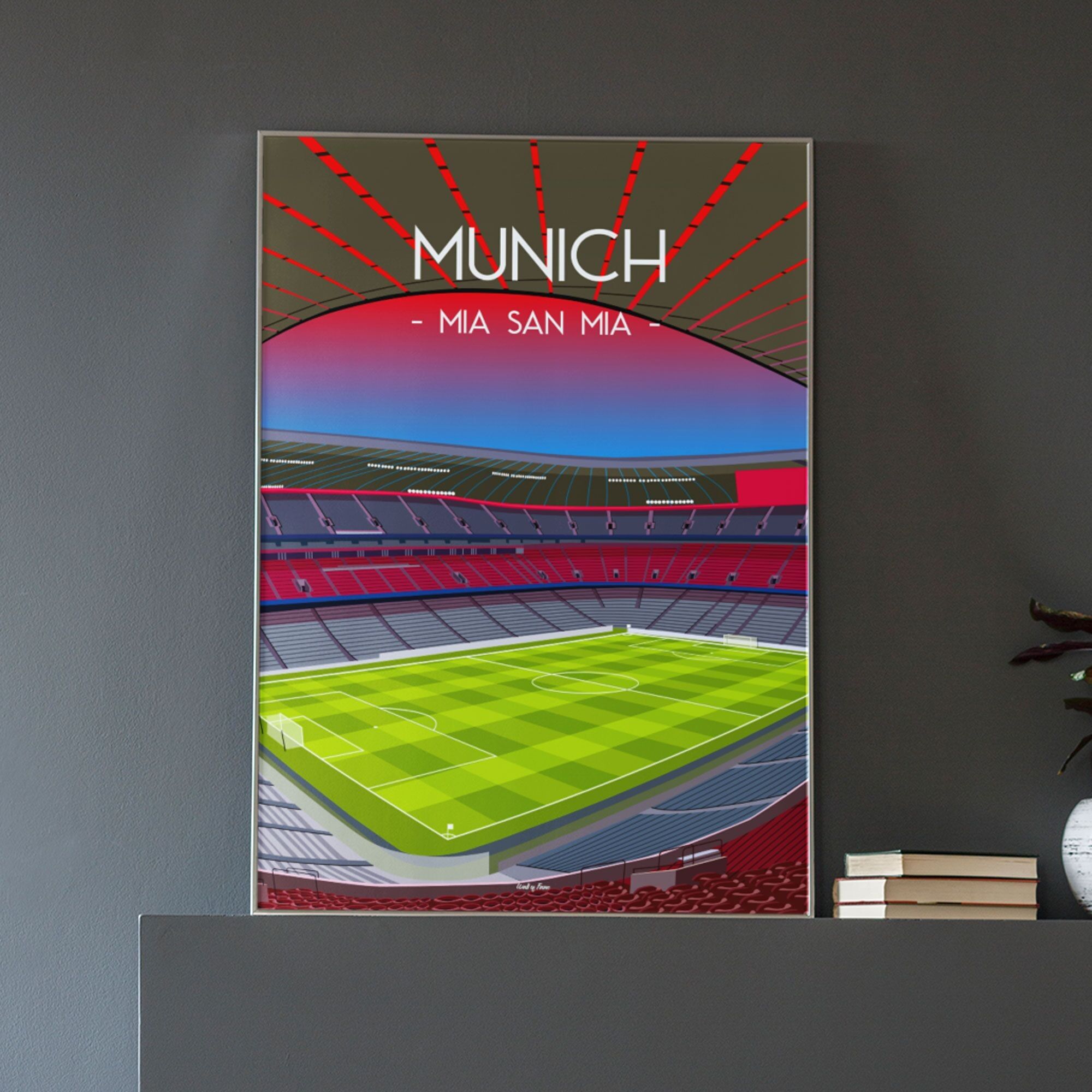 Poster München Allianz Arena - Fußball