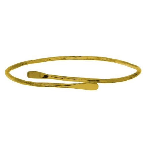 Plated Meadow Bangle - gold