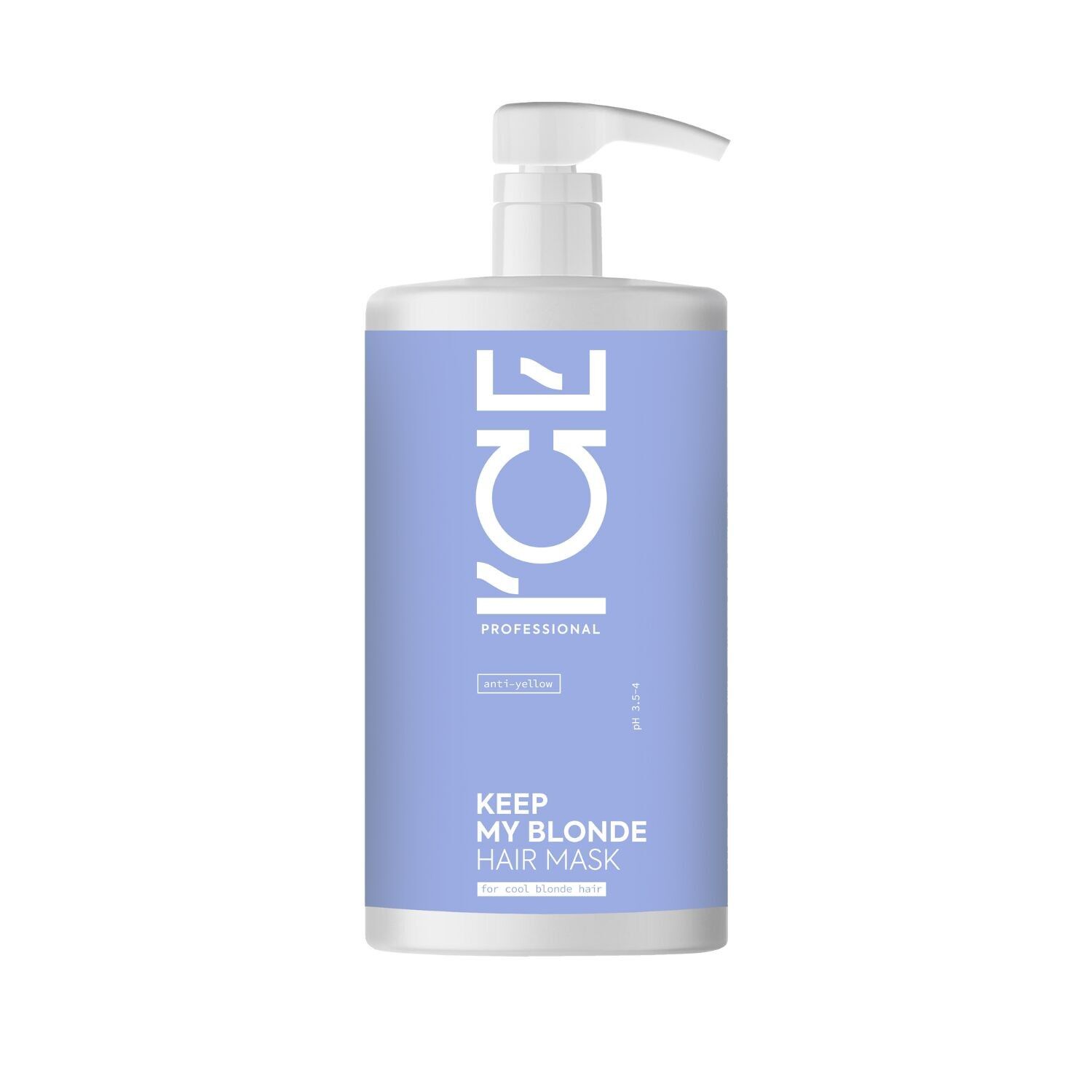 ICE KEEP MY BLONDE [FORMATO GRANDE] Maschera viola per capelli biondi VEGAN 750ml