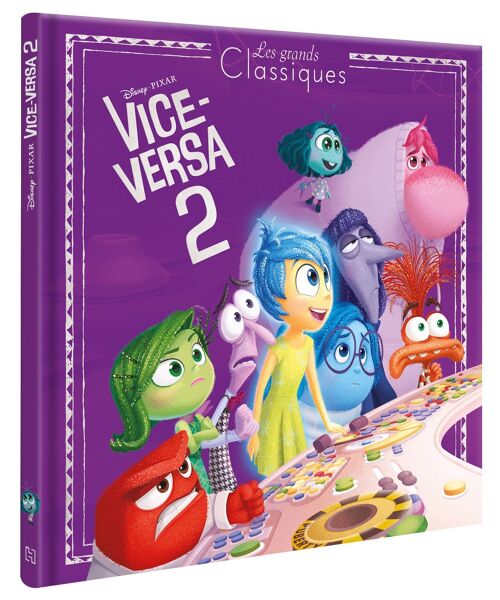 LIVRE - VICE VERSA 2 - Les Grands Classiques - L'histoire du film - Disney Pixar