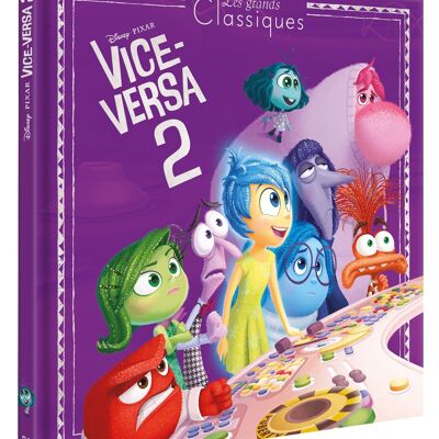 LIVRE - VICE VERSA 2 - Les Grands Classiques - L'histoire du film - Disney Pixar