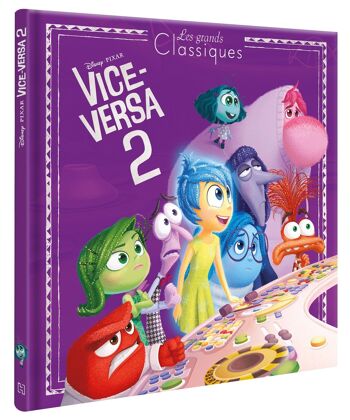 LIVRE - VICE VERSA 2 - Les Grands Classiques - L'histoire du film - Disney Pixar 1
