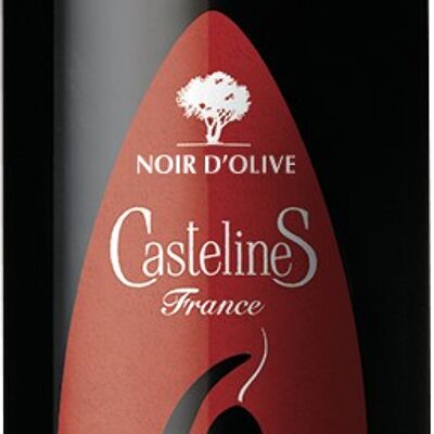 Huile d'Olive NOIR D'OLIVE AOP Vallée des Baux de Provence Olives maturées bouteille 500ml