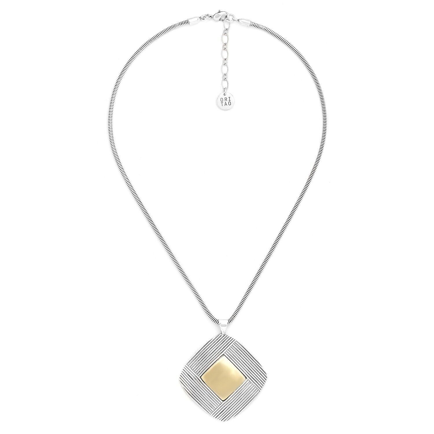 DANDY square pendant necklace