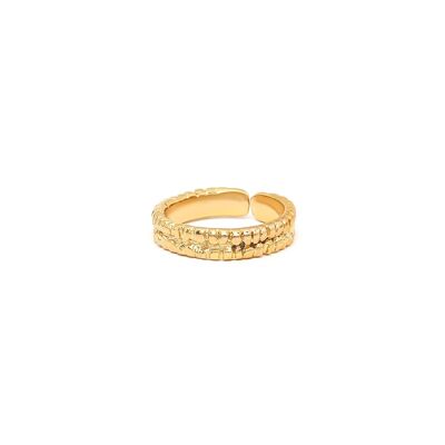 BIWA dünner verstellbarer Ring (Gold)