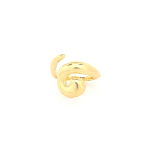 BAGYO  bague spirale ajustable (doré)