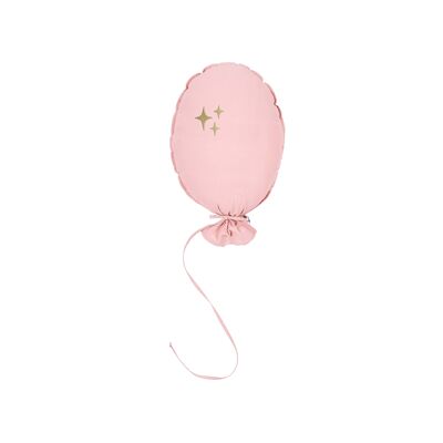 Ballon décoratif mini étoiles rose