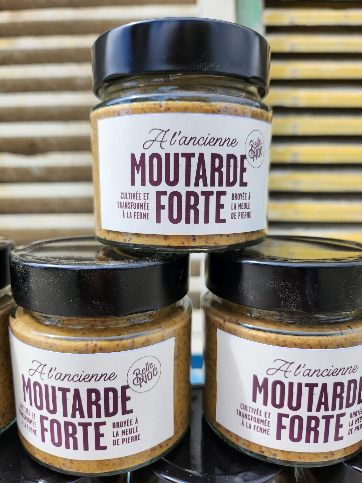 Altmodischer bretonischer Senf