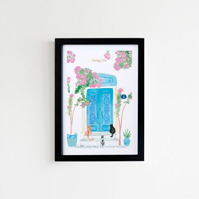 A5 Poster Number 3 Quartier Libre