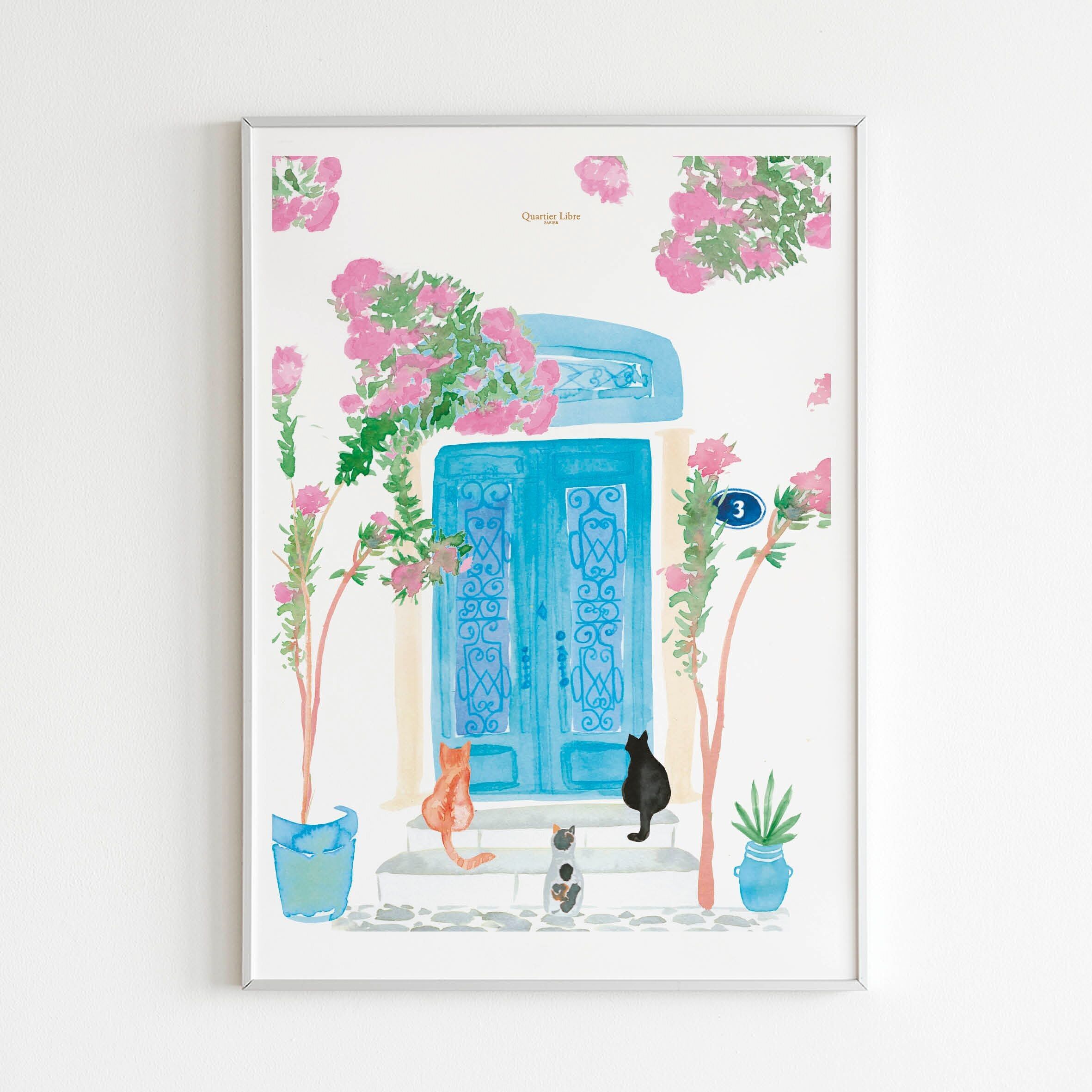 Poster 30x40 Nummer 3 Quartier Libre