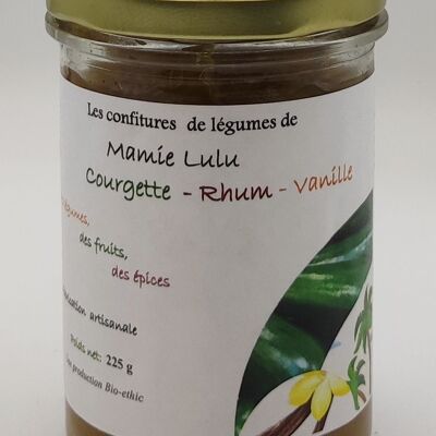 Confettura di Zucchine - Rum - Vaniglia - 225 g