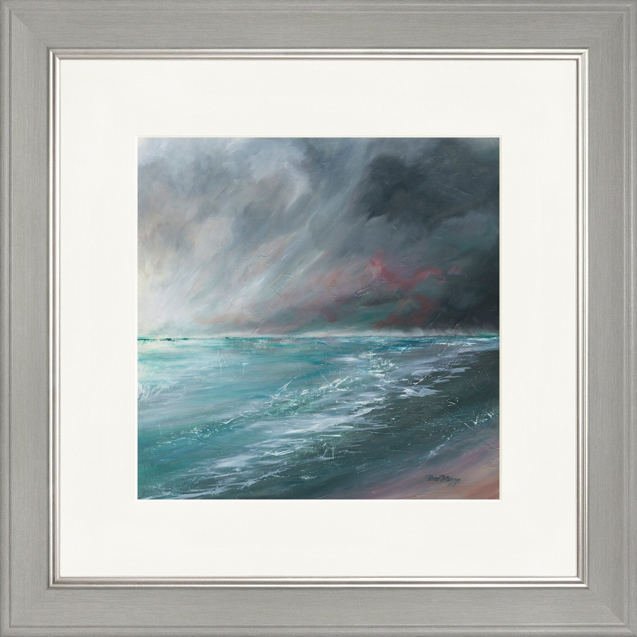 Stampa con cornice quadrata Symphony