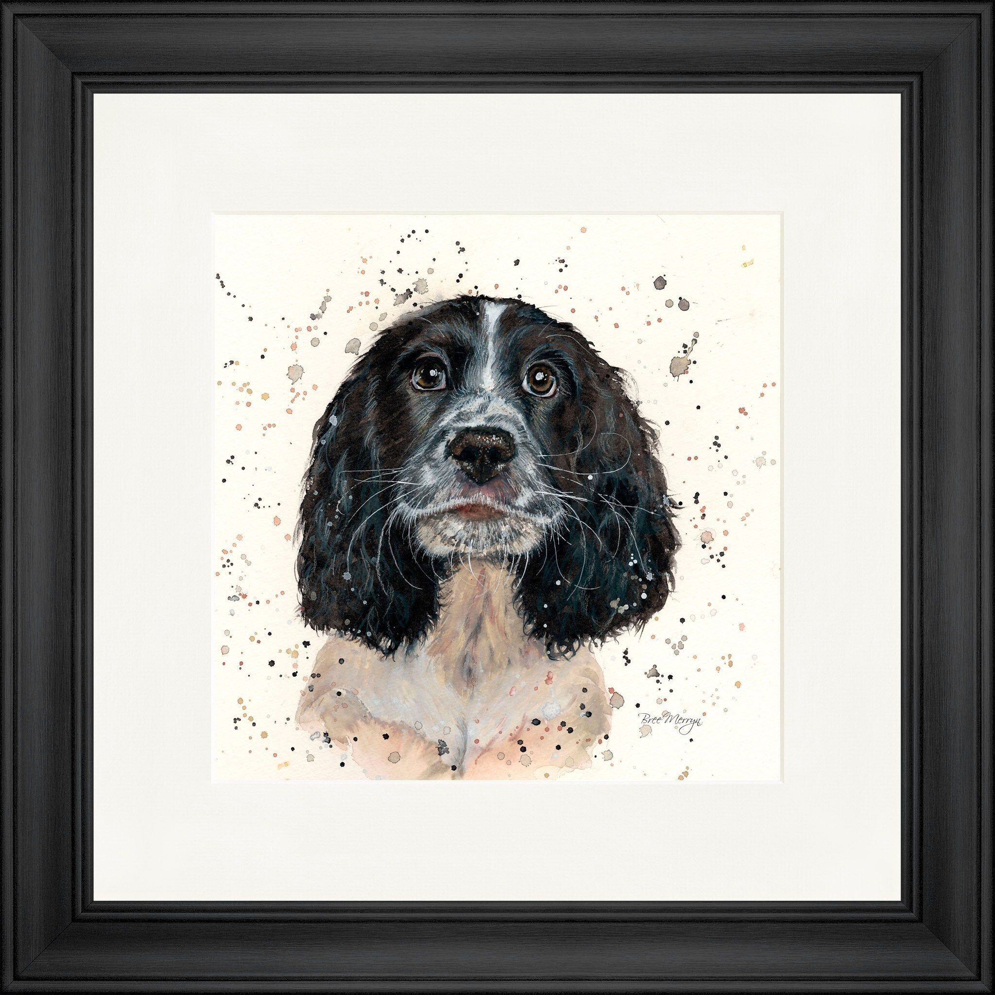 Stampa con cornice quadrata in acciaio