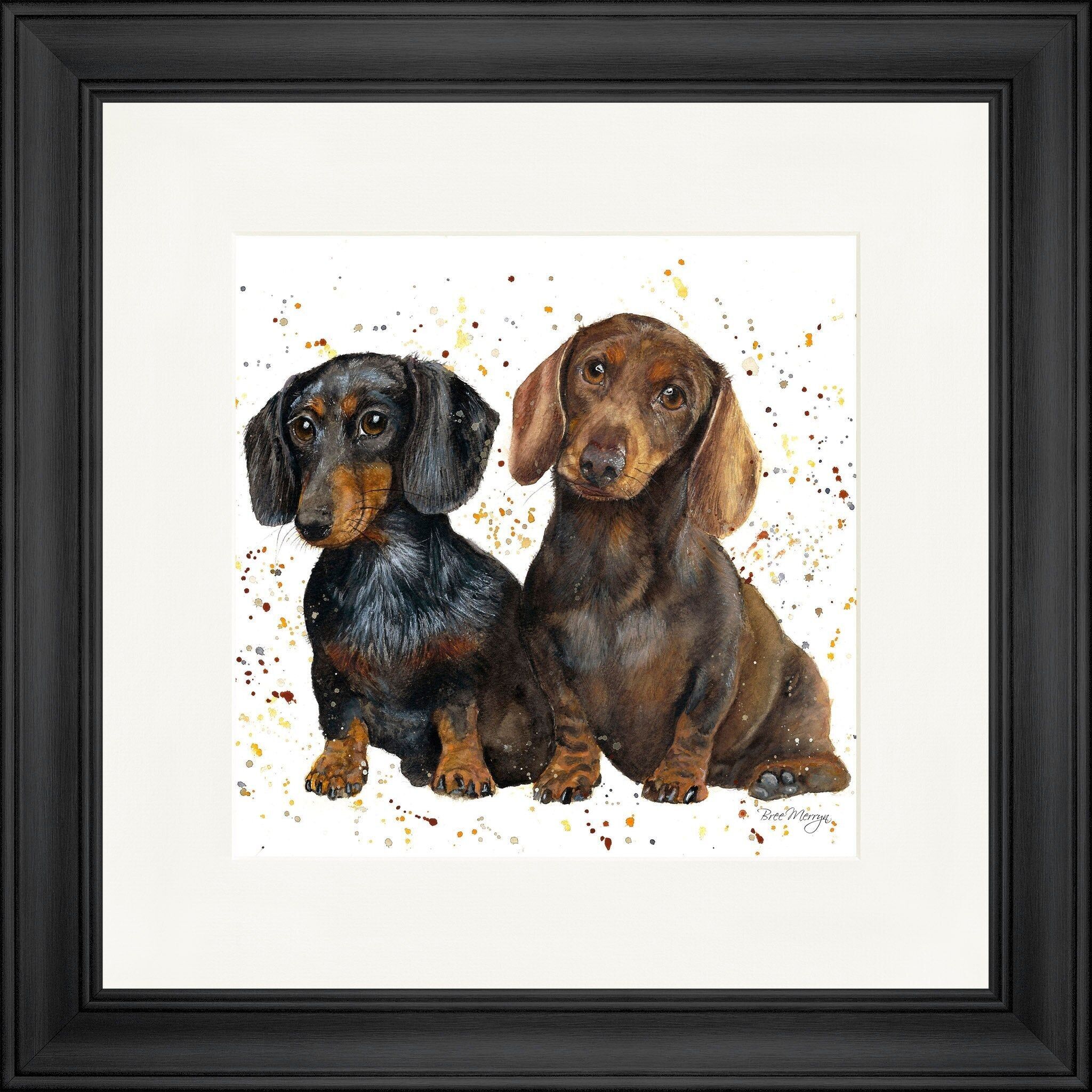 Lámina enmarcada Slinky y Scooter Square