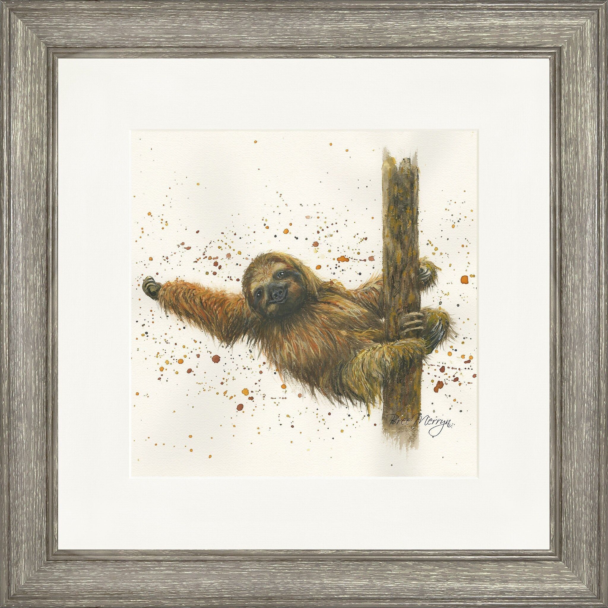 Quadratischer gerahmter Druck „Samwell“