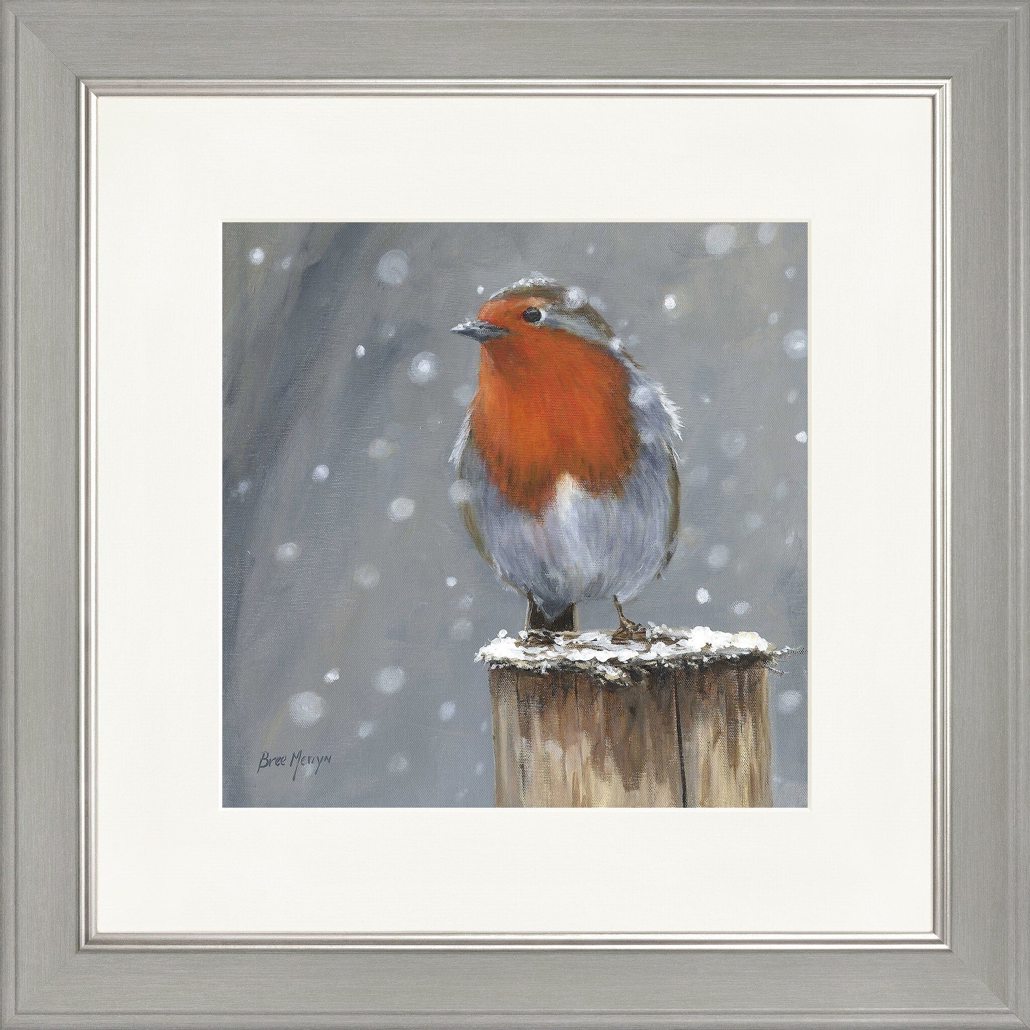 Reggie Square Framed Print