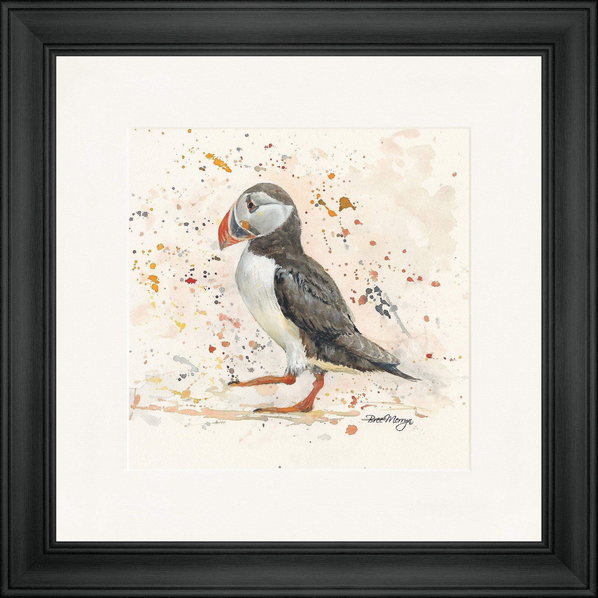 Gerahmter Druck „Petula“, quadratisch