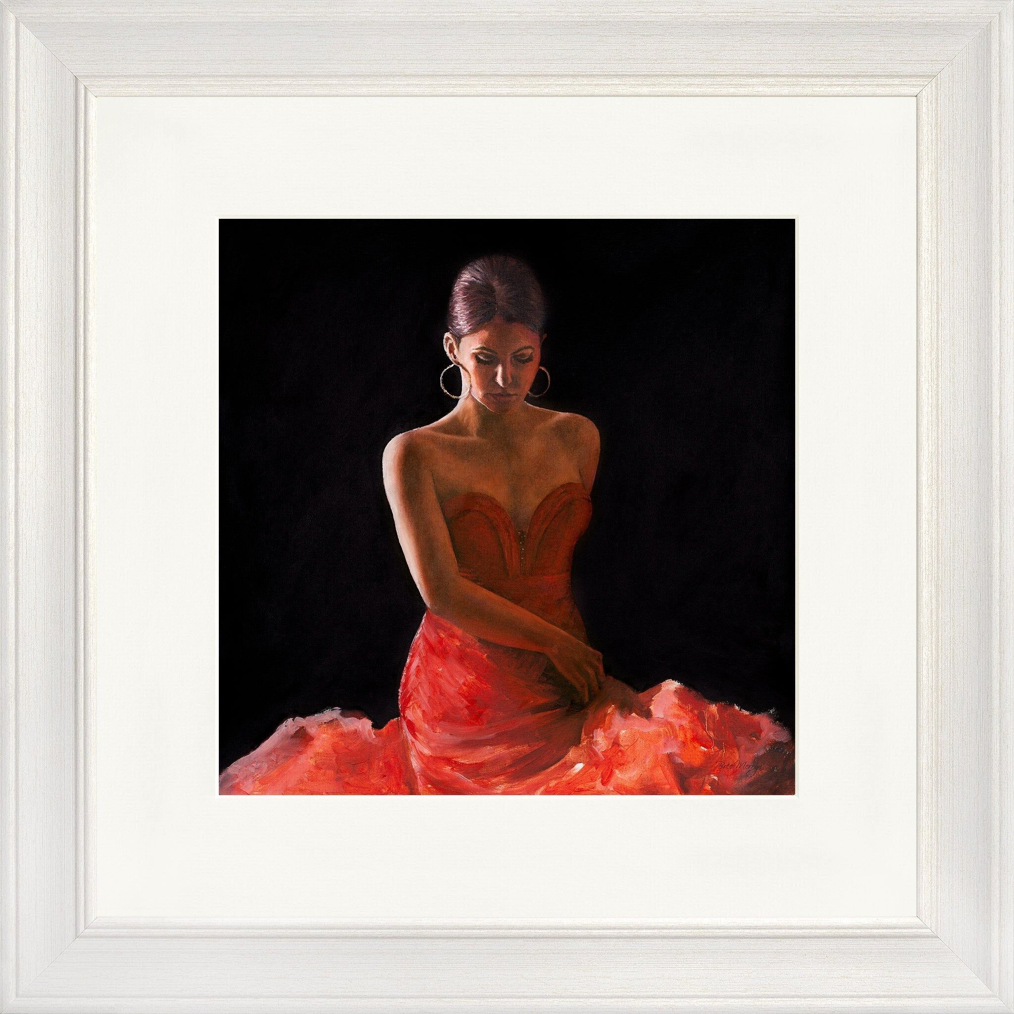 Stampa incorniciata quadrata Natalia