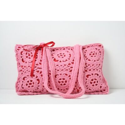 Crochet bag Rosa