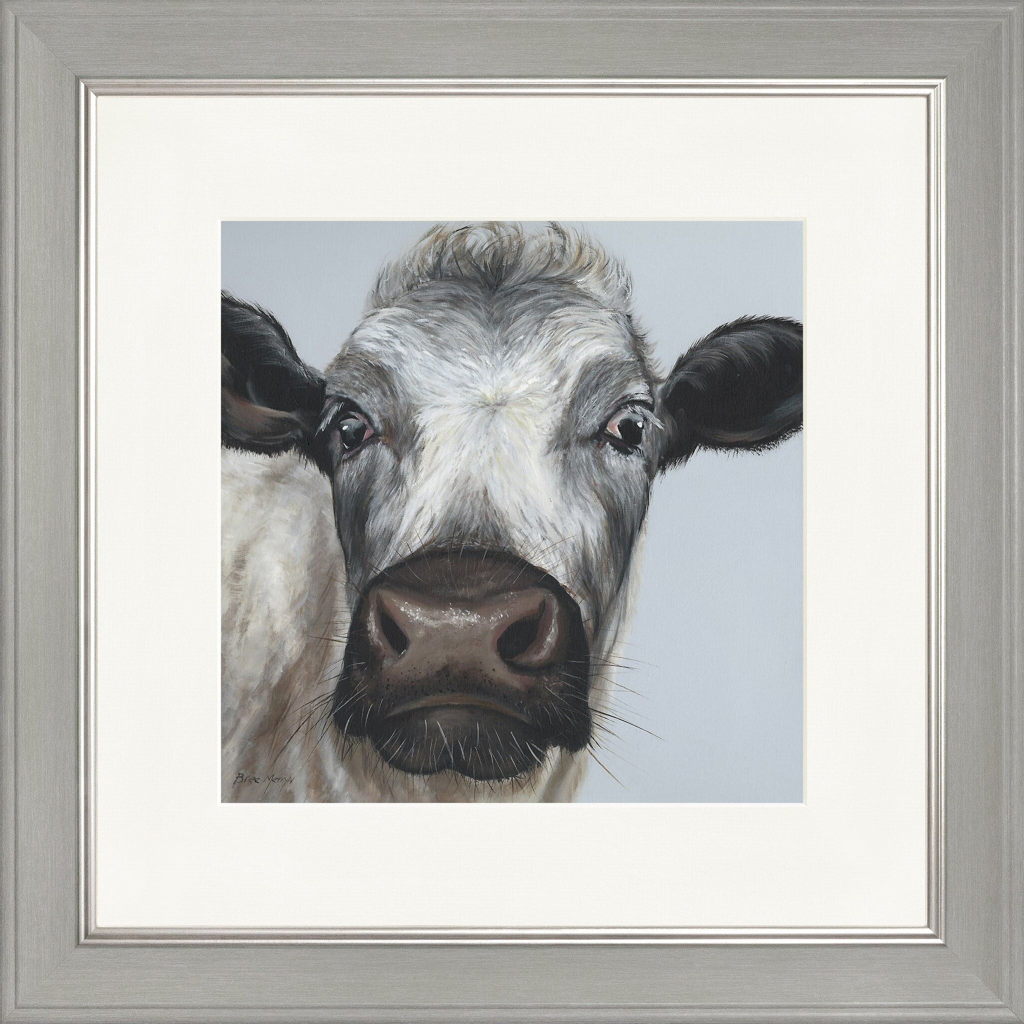 Stampa con cornice quadrata Gladys