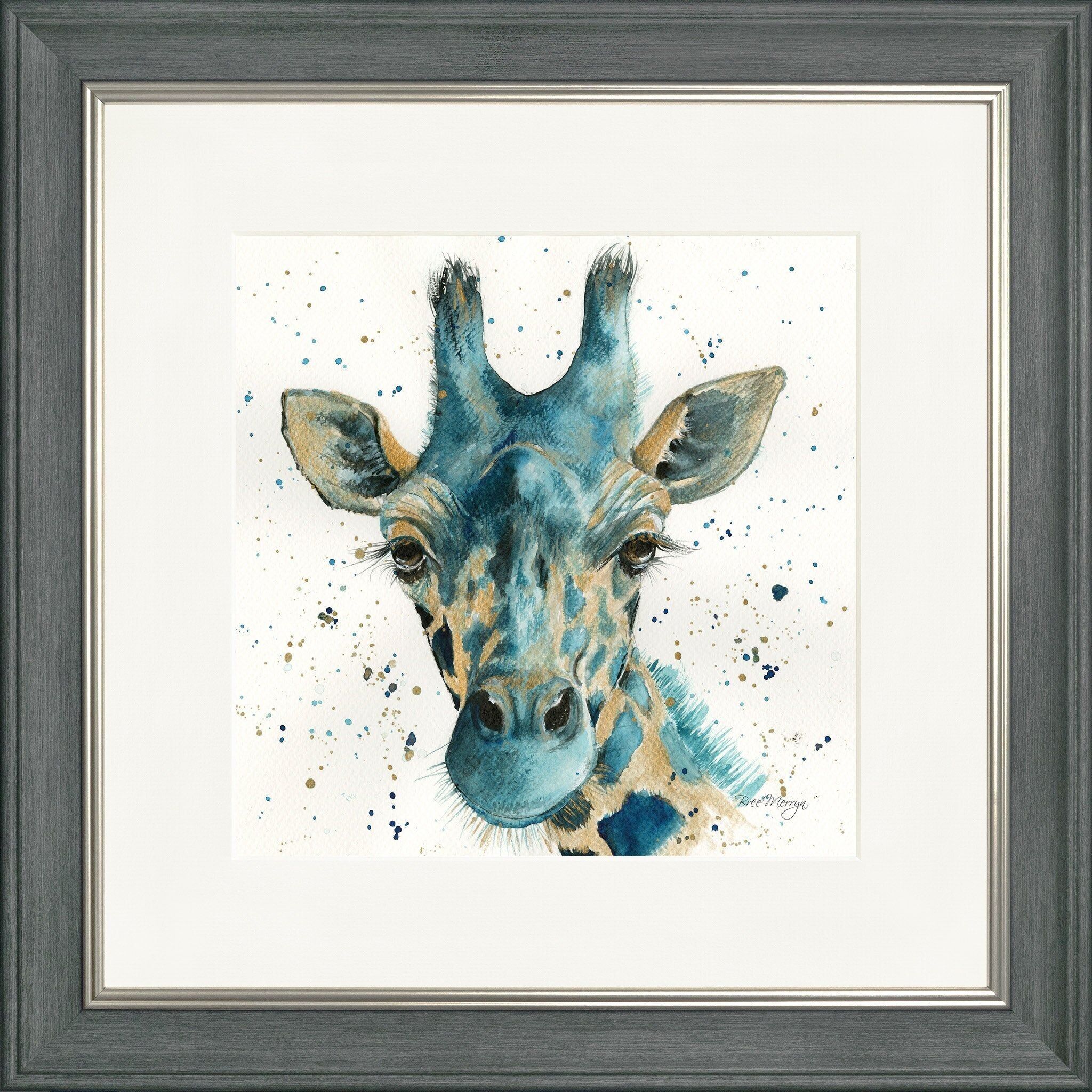 Stampa con cornice quadrata Genevieve