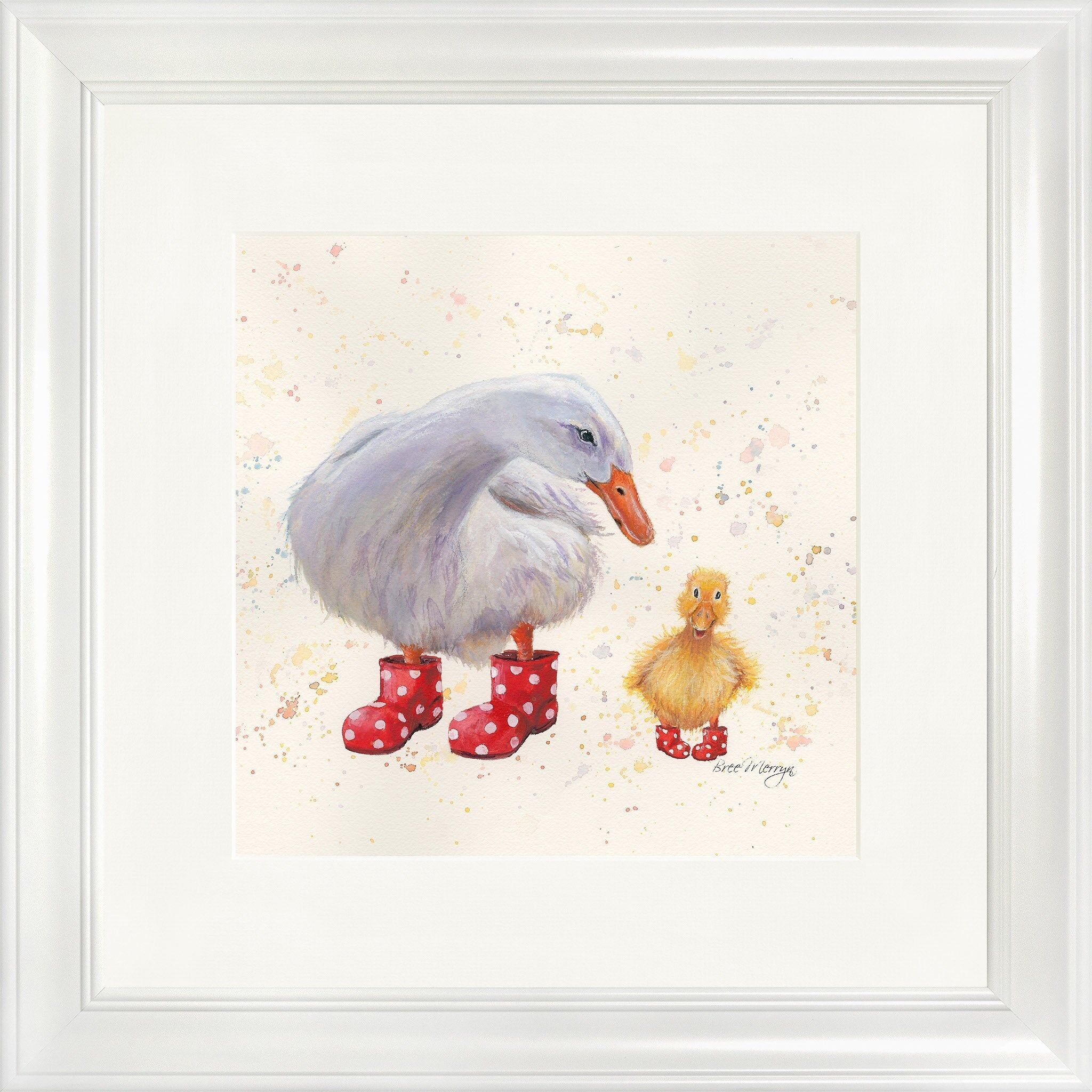 Stampa incorniciata quadrata Darcey e Daffodil