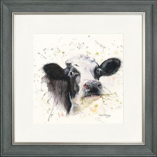 Clover Square Framed Print
