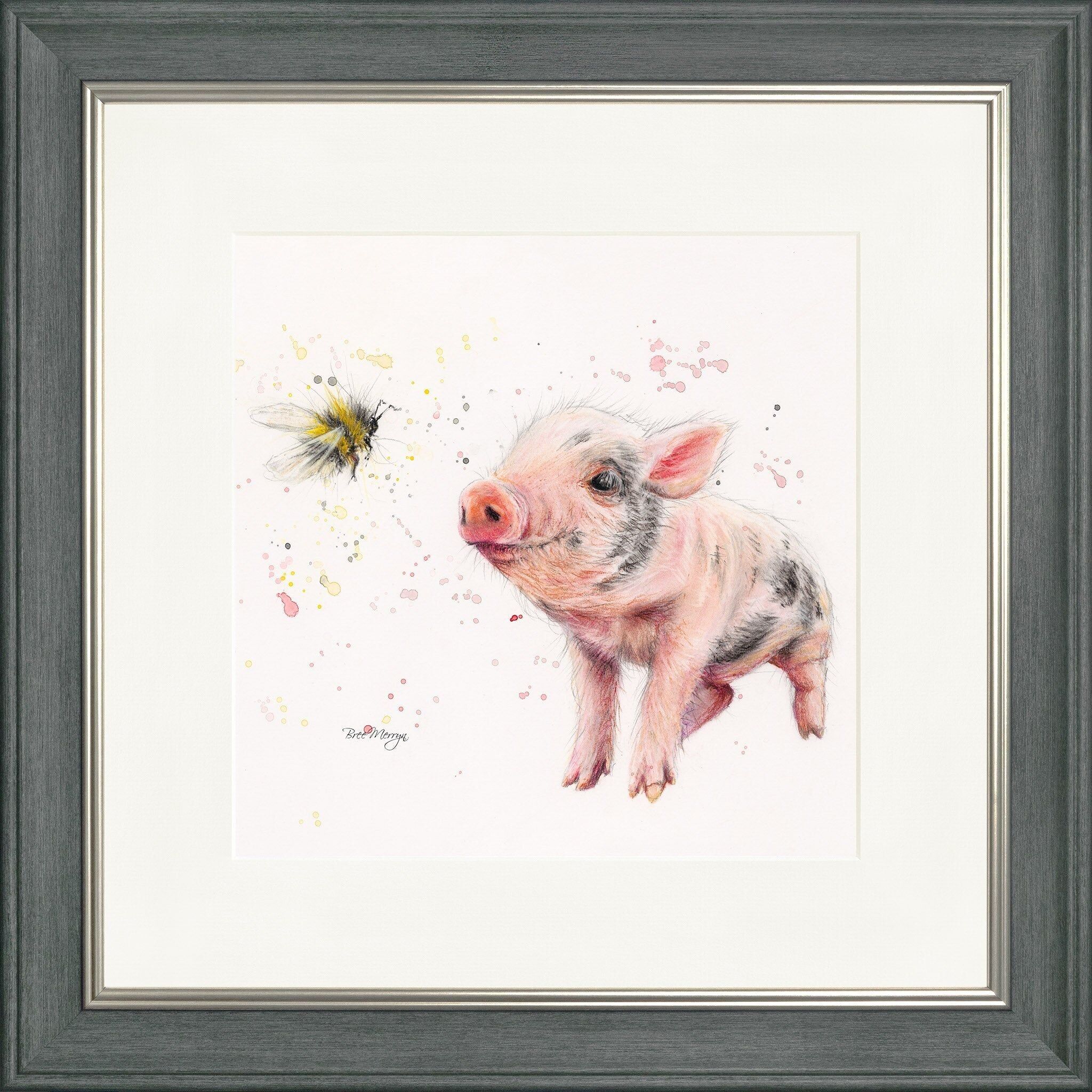 Lámina enmarcada Botón y Bumble Square