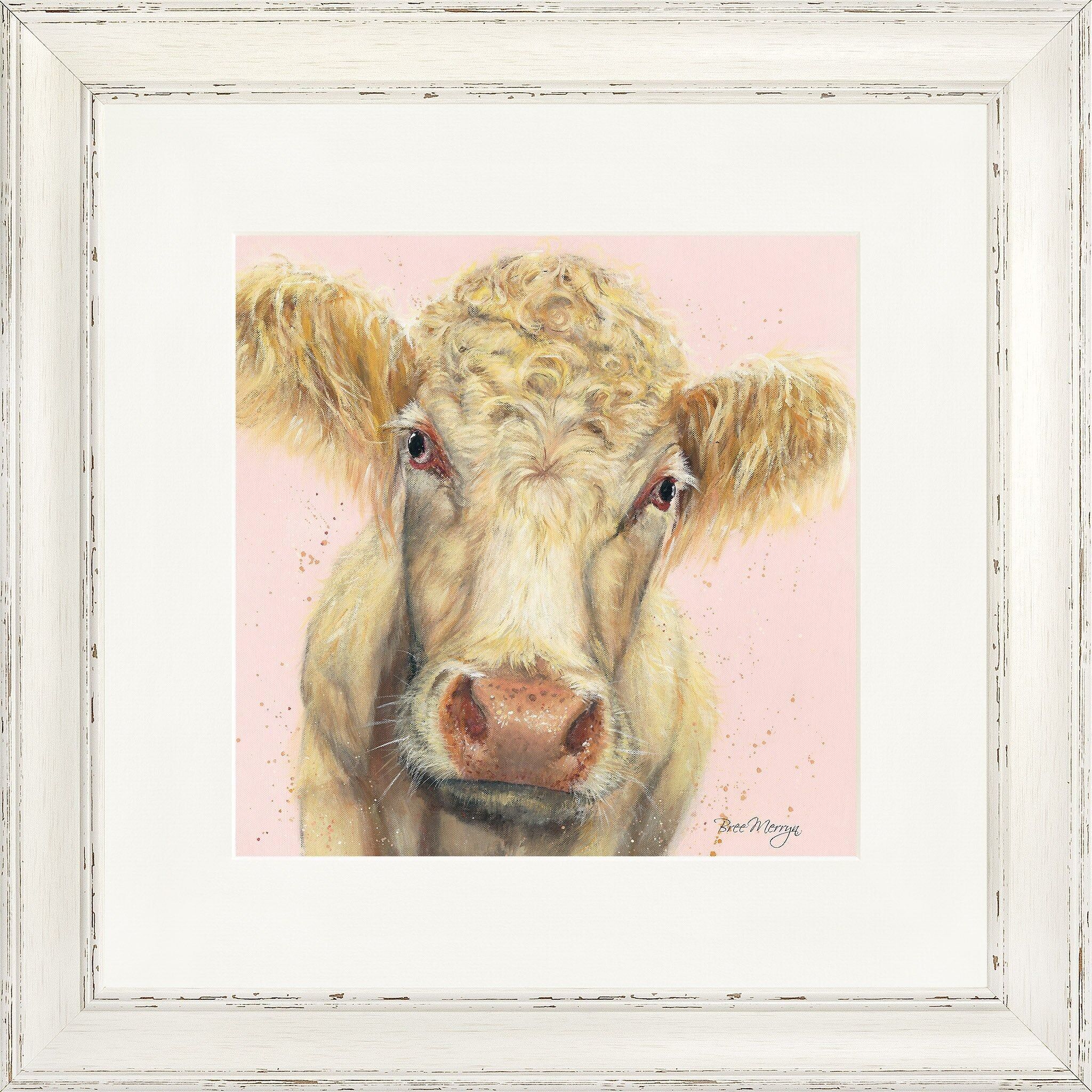 Stampa incorniciata quadrata di ranuncolo