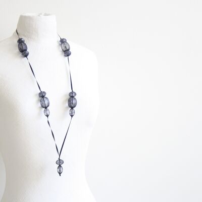 Necklace Medium - blue I