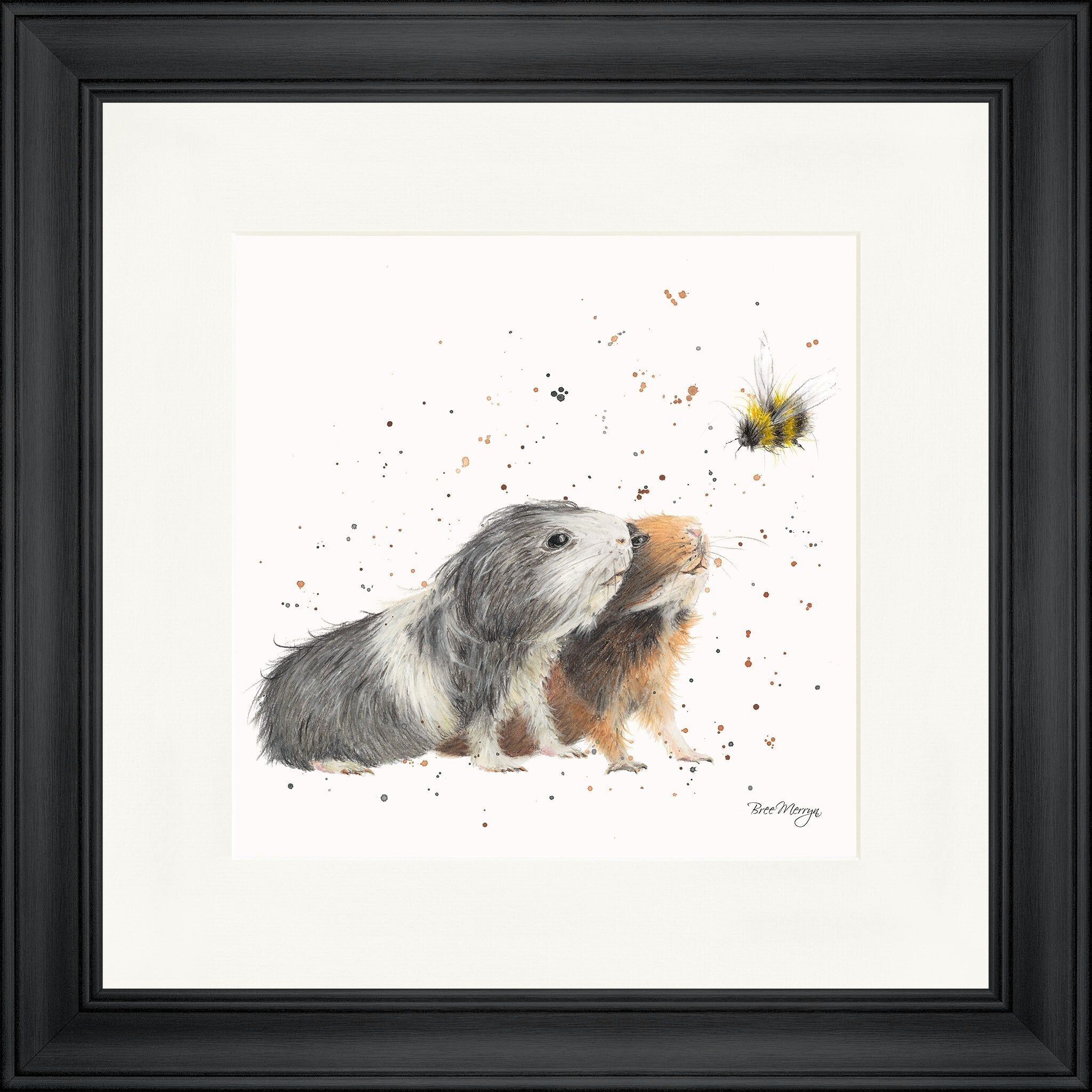 Lámina enmarcada Bingo, Boo y Bumble Square