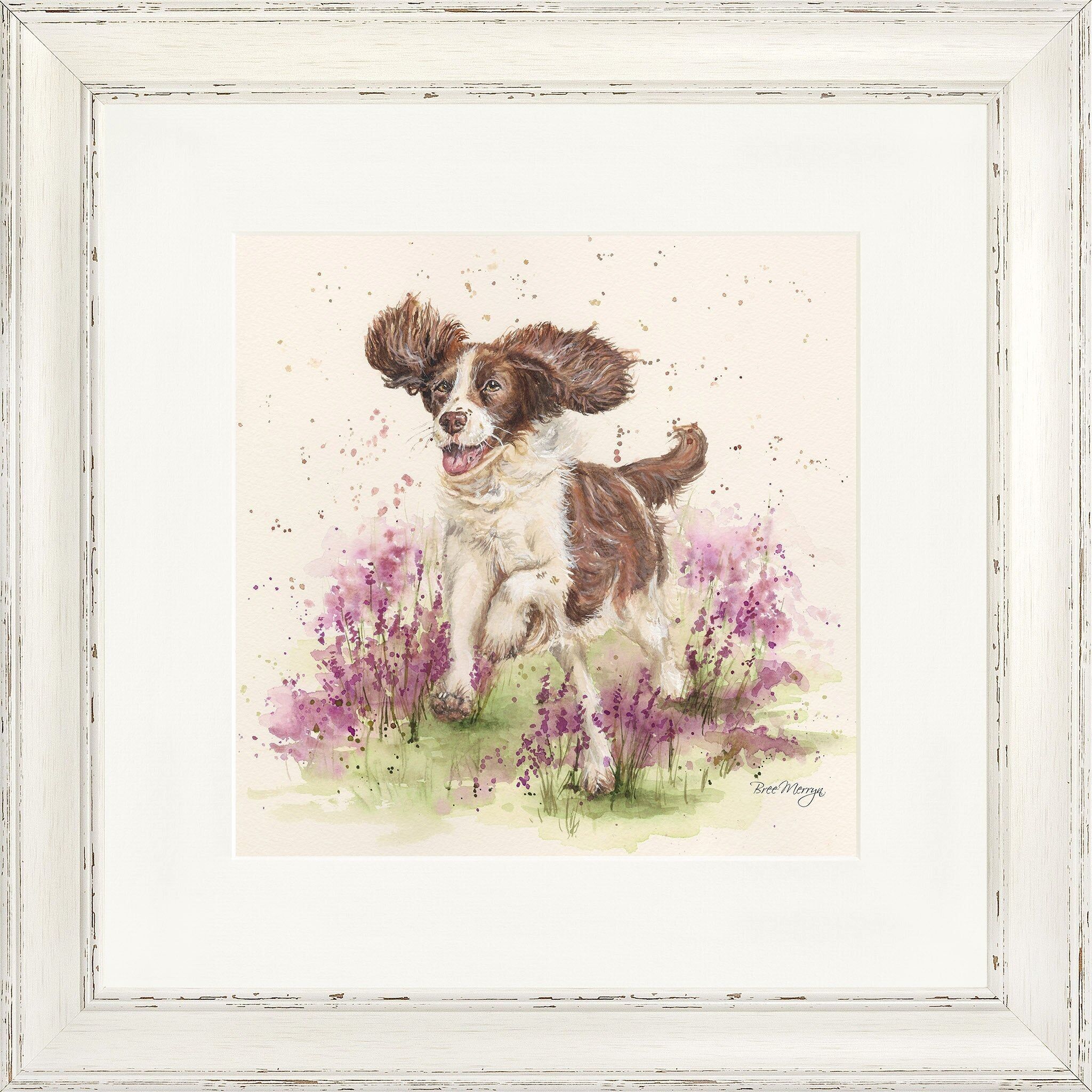 Skipper Square Framed Print